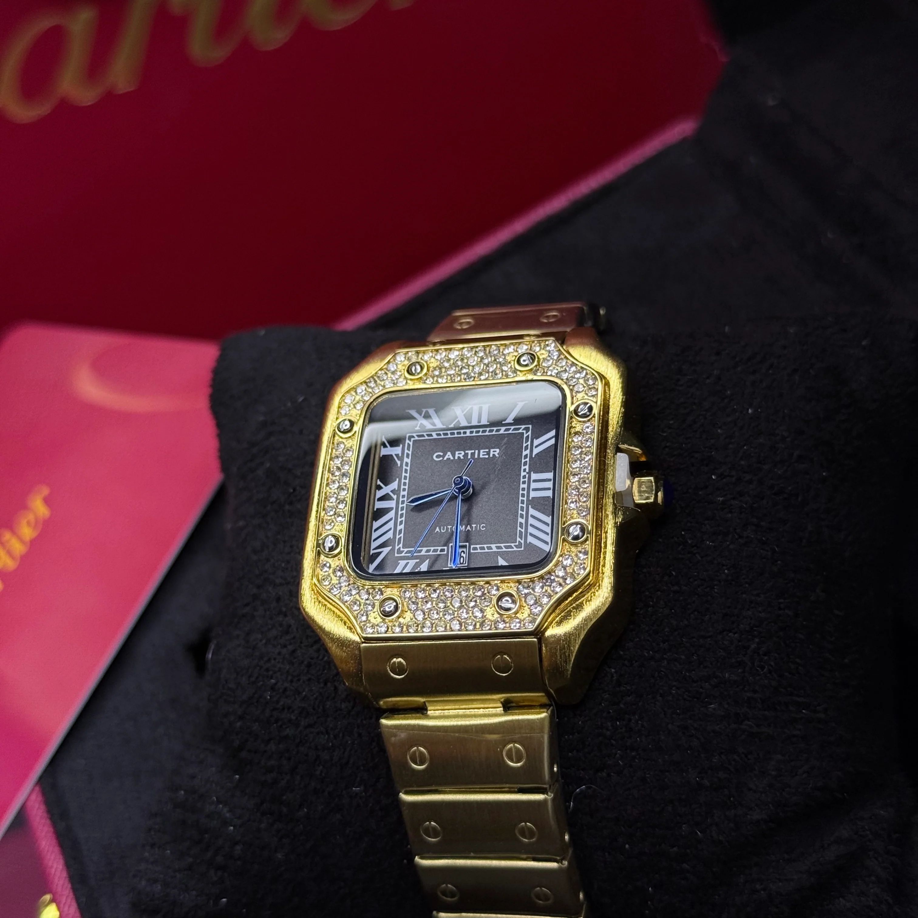CARTIER SANTOS CUBANO  PARA DAMA REF DN - Image 2