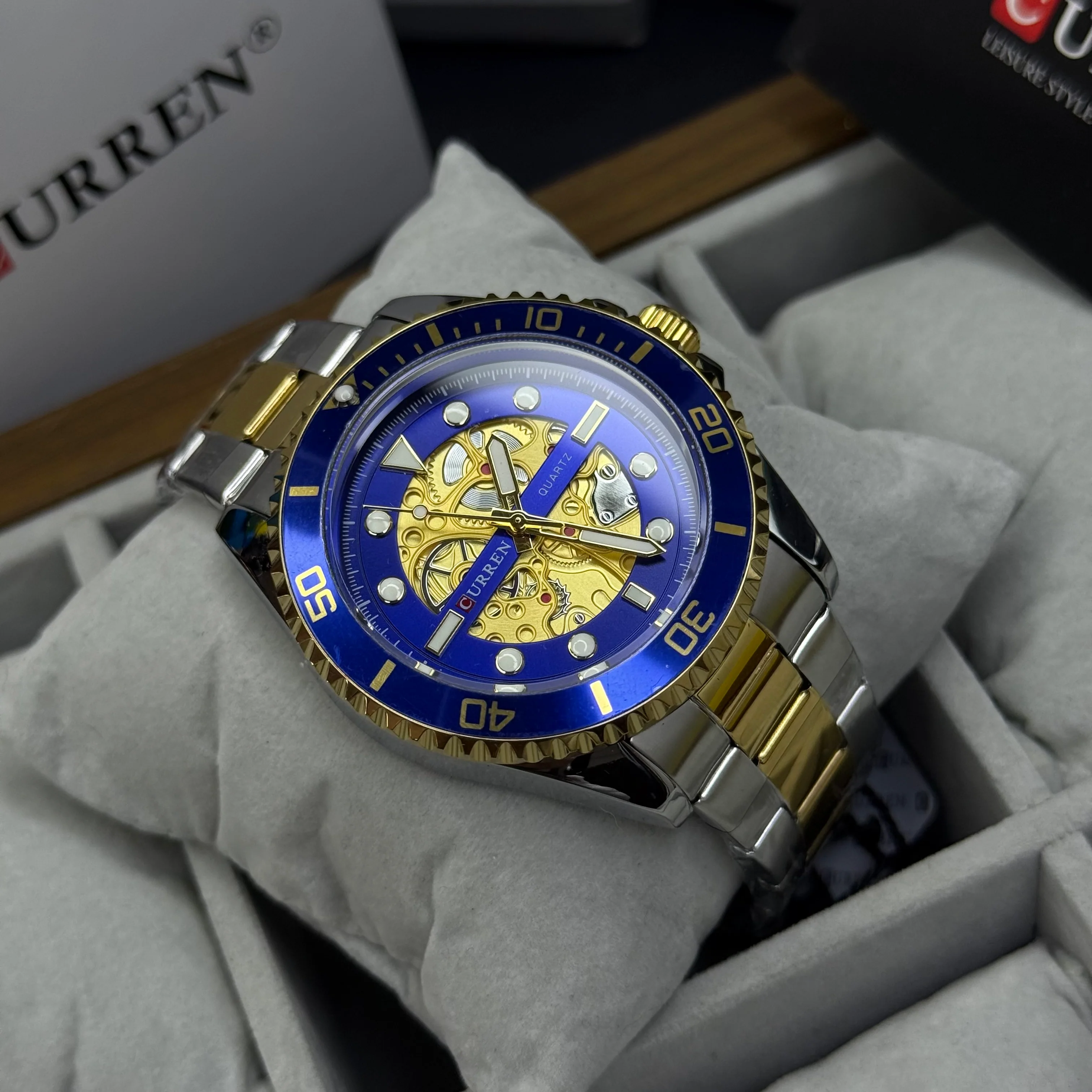 CURREN ORIGINAL X RLX SUMERGIBLE PARA HOMBRE REF SUBMARINE 8412-BA - Image 3