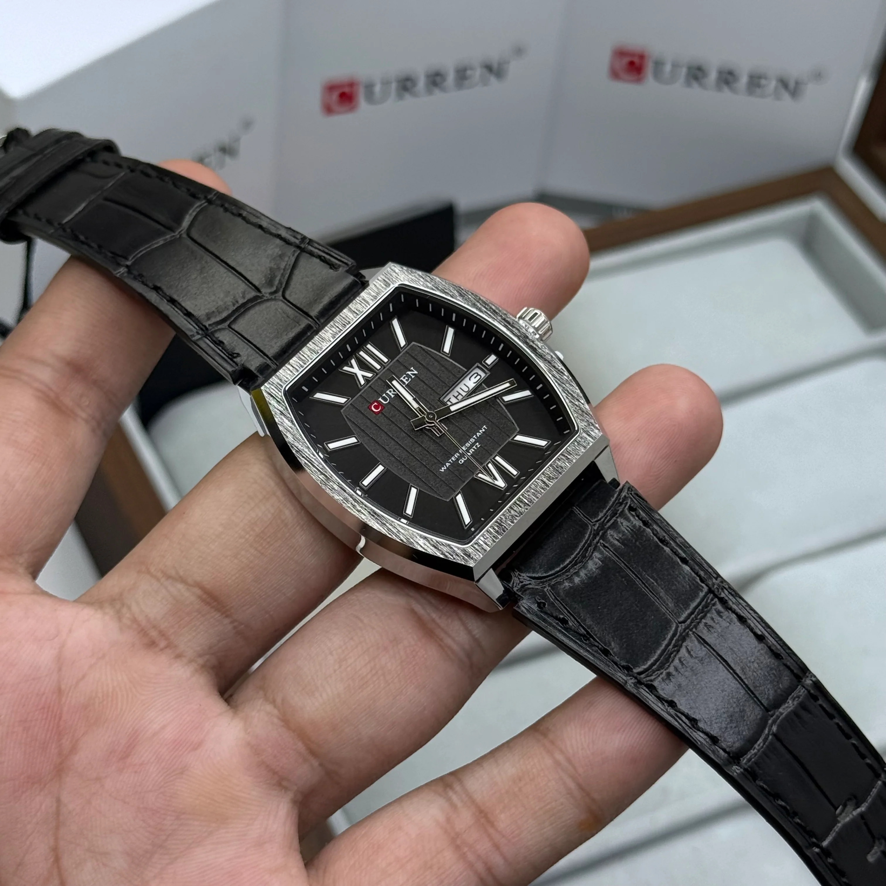 CURREN X CARTIER ORIGINAL PARA HOMBRE REF ROADTER 8478-NPN - Image 8