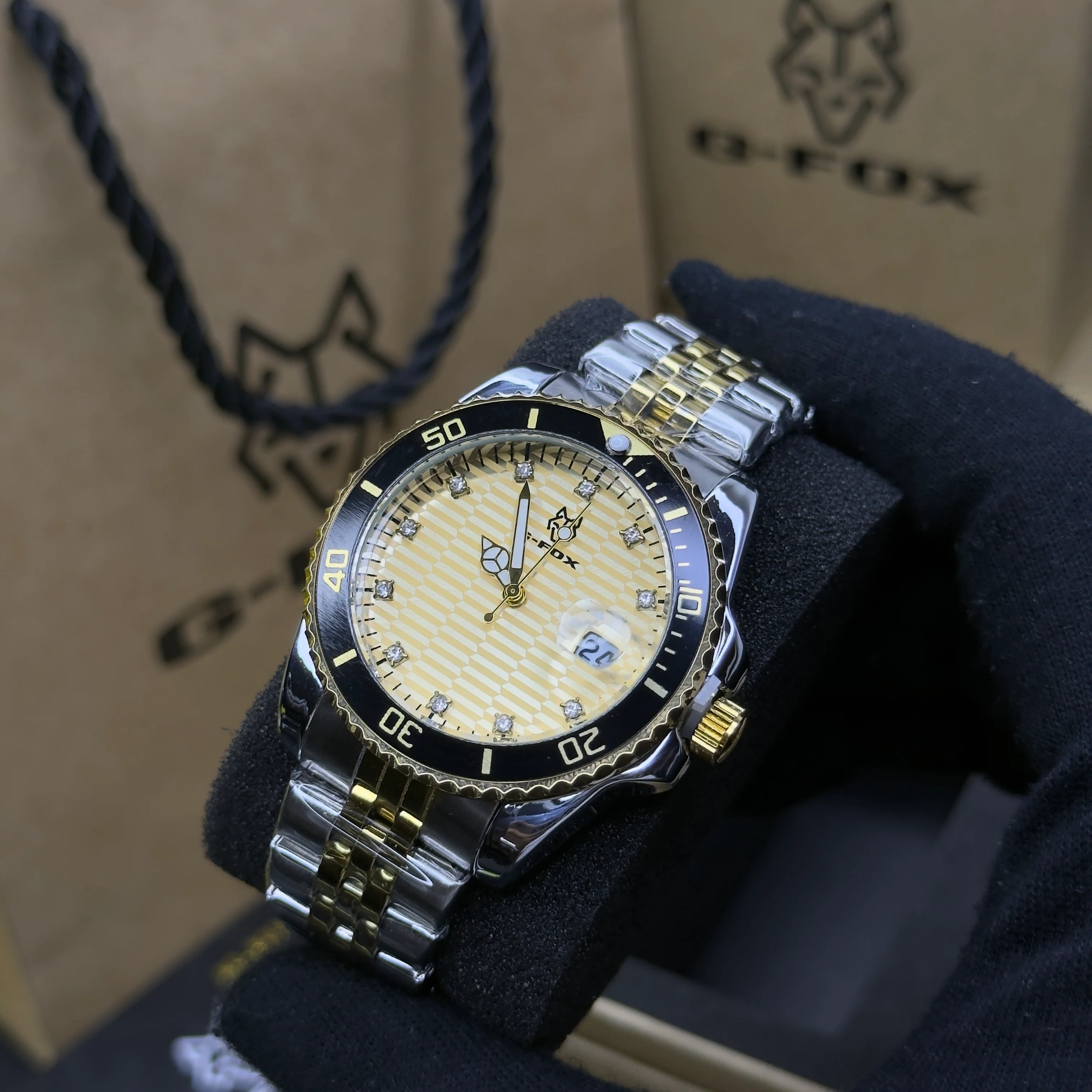 G FOX ORIGINAL x RLX SUMERGIBLE PARA HOMBRE REF-SUBMARINE 70582-BD - Image 4