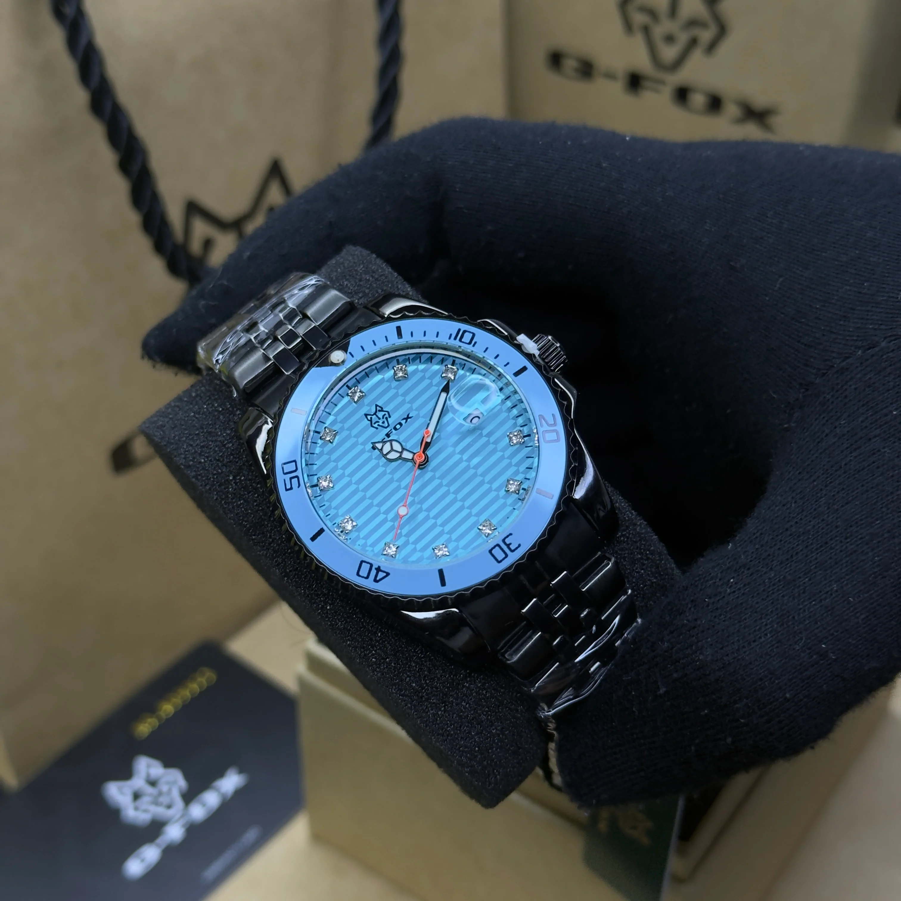 G FOX ORIGINAL x RLX SUMERGIBLE PARA HOMBRE REF-SUBMARINE 70582-NA - Image 5
