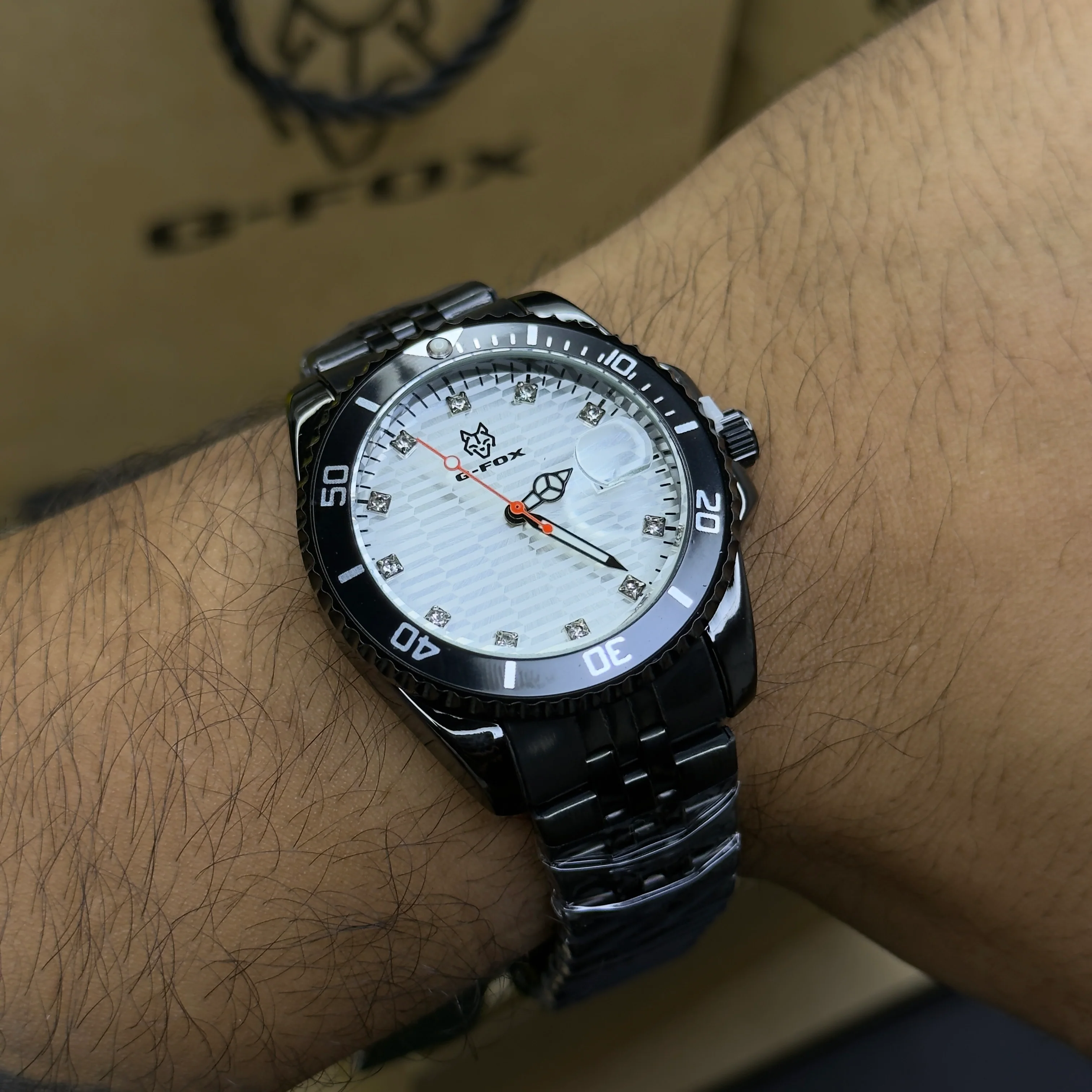 G FOX ORIGINAL x RLX SUMERGIBLE PARA HOMBRE REF-SUBMARINE 70582-NB - Image 2