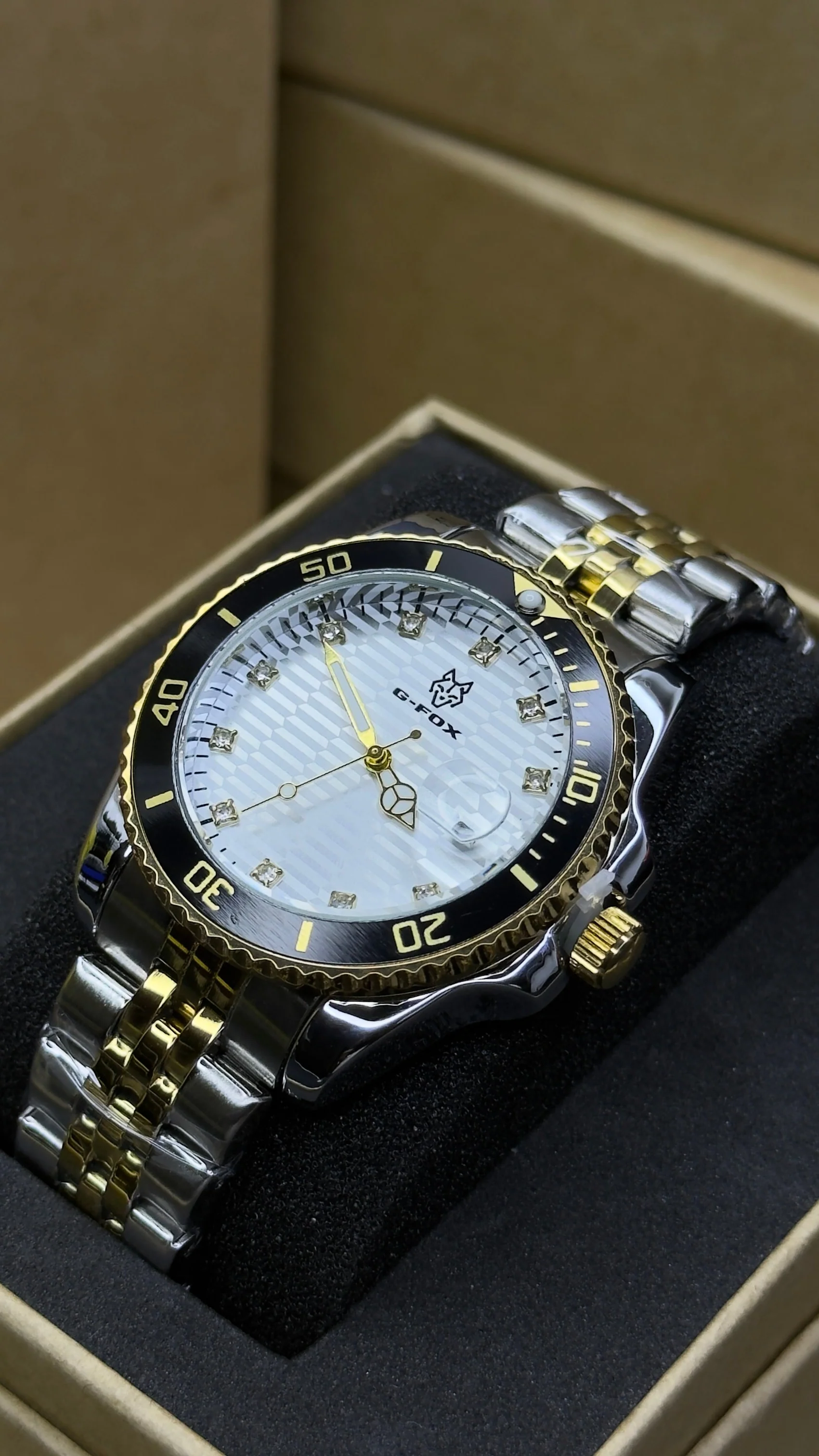 G FOX ORIGINAL x RLX SUMERGIBLE PARA HOMBRE REF-SUBMARINE 70582-BB - Image 8