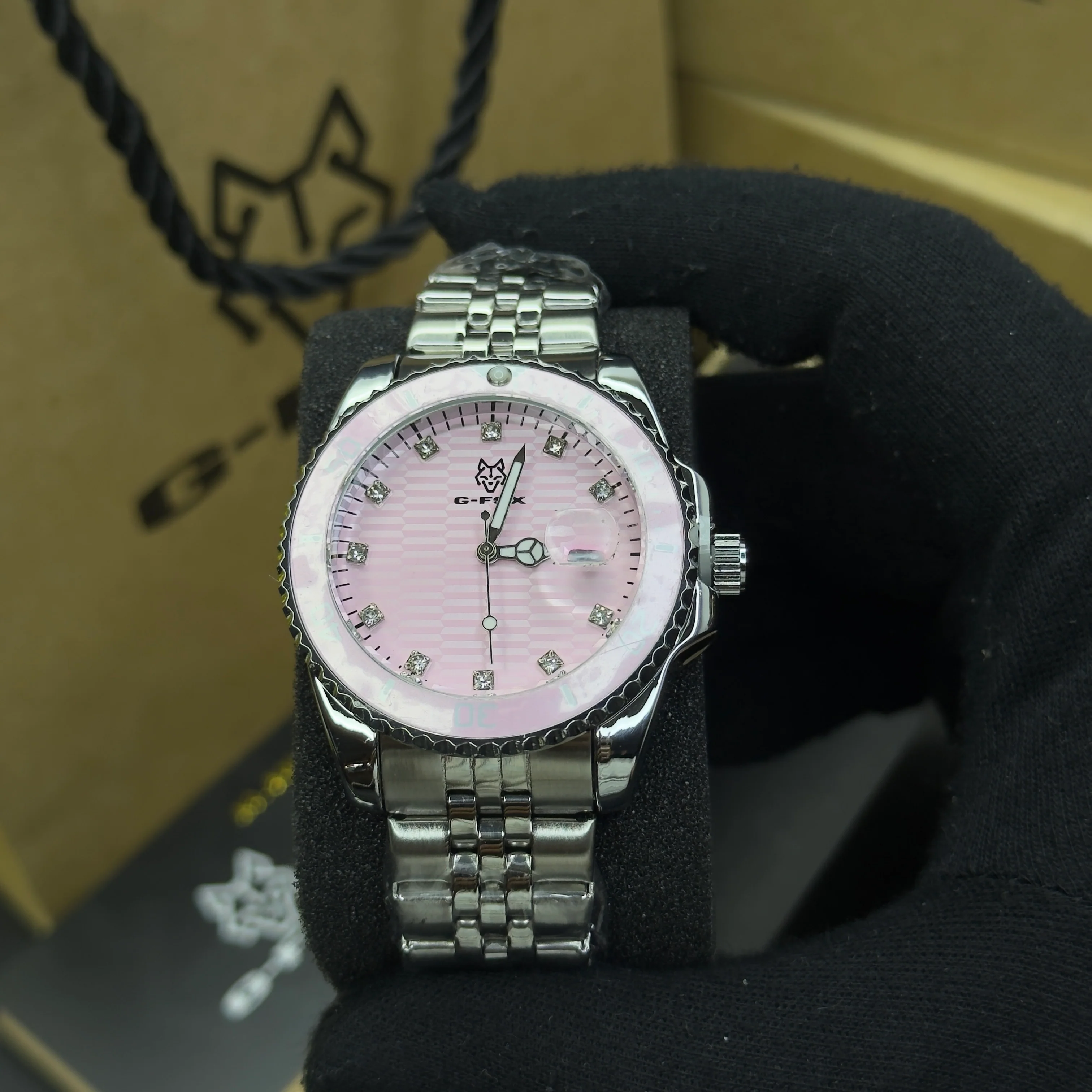G FOX ORIGINAL x RLX SUMERGIBLE PARA HOMBRE REF-SUBMARINE 70582-PR - Image 3