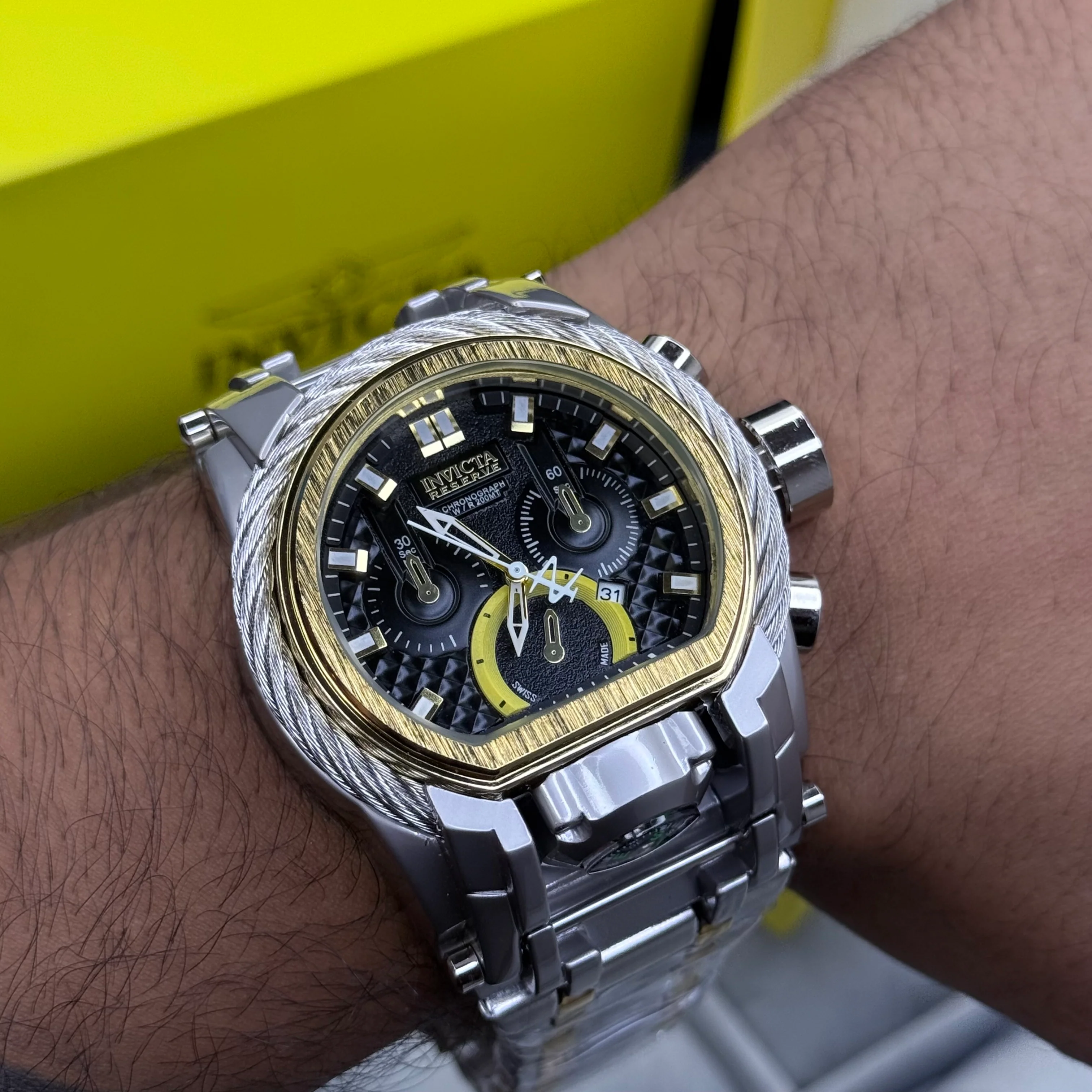 INVICTA BOLT ZEUS GUAYA ACERO PARA HOMBRE REF-BN - Image 7