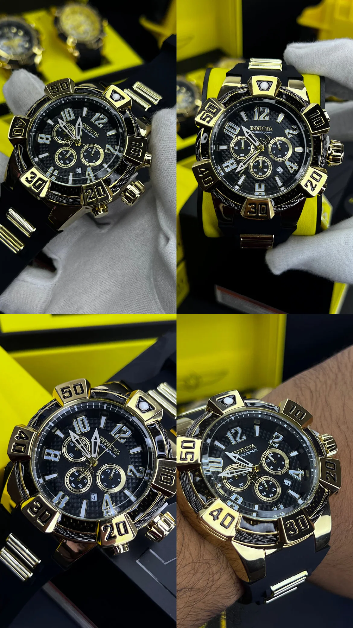 INVICTA FUNCIONAL PRO DIVER EDICION JASON TAYLOR  PARA HOMBRE REF-N - Image 3