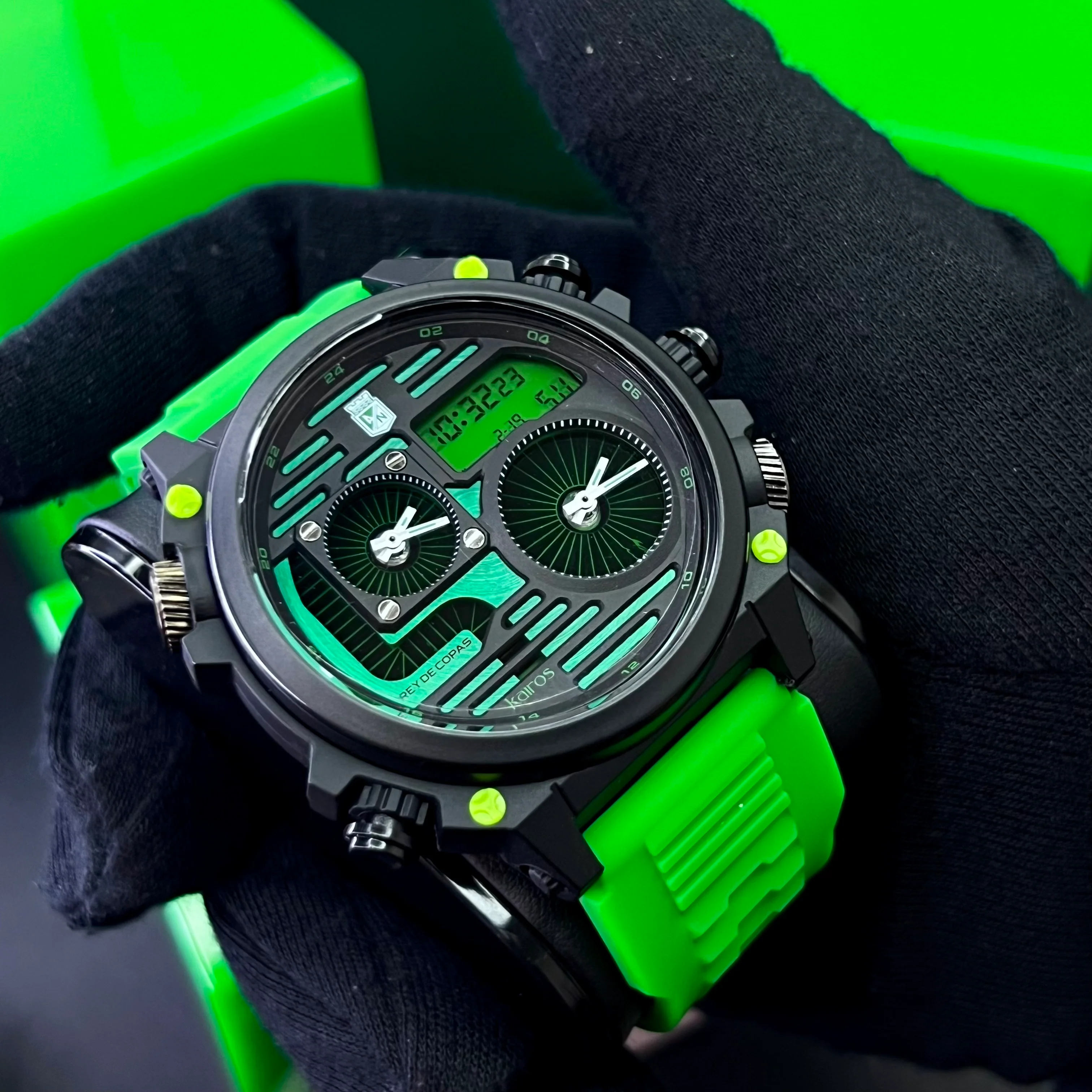 KAIROS ORIGINAL DEL ATLETICO NACIONAL DOBLE PULSO PARA HOMBRE - Image 15