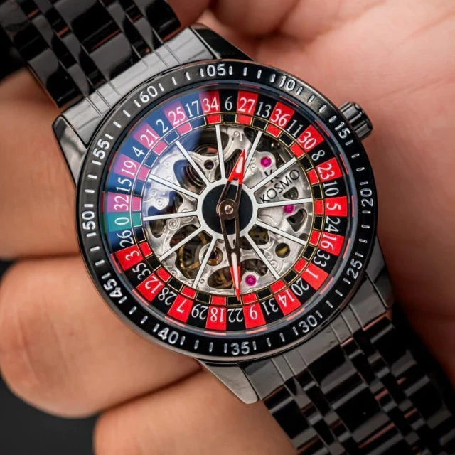 KOSMO AUTOMATICO ORIGINAL RULETA EDICION CASINO PARA HOMBRE REF K2058G - N - Image 2