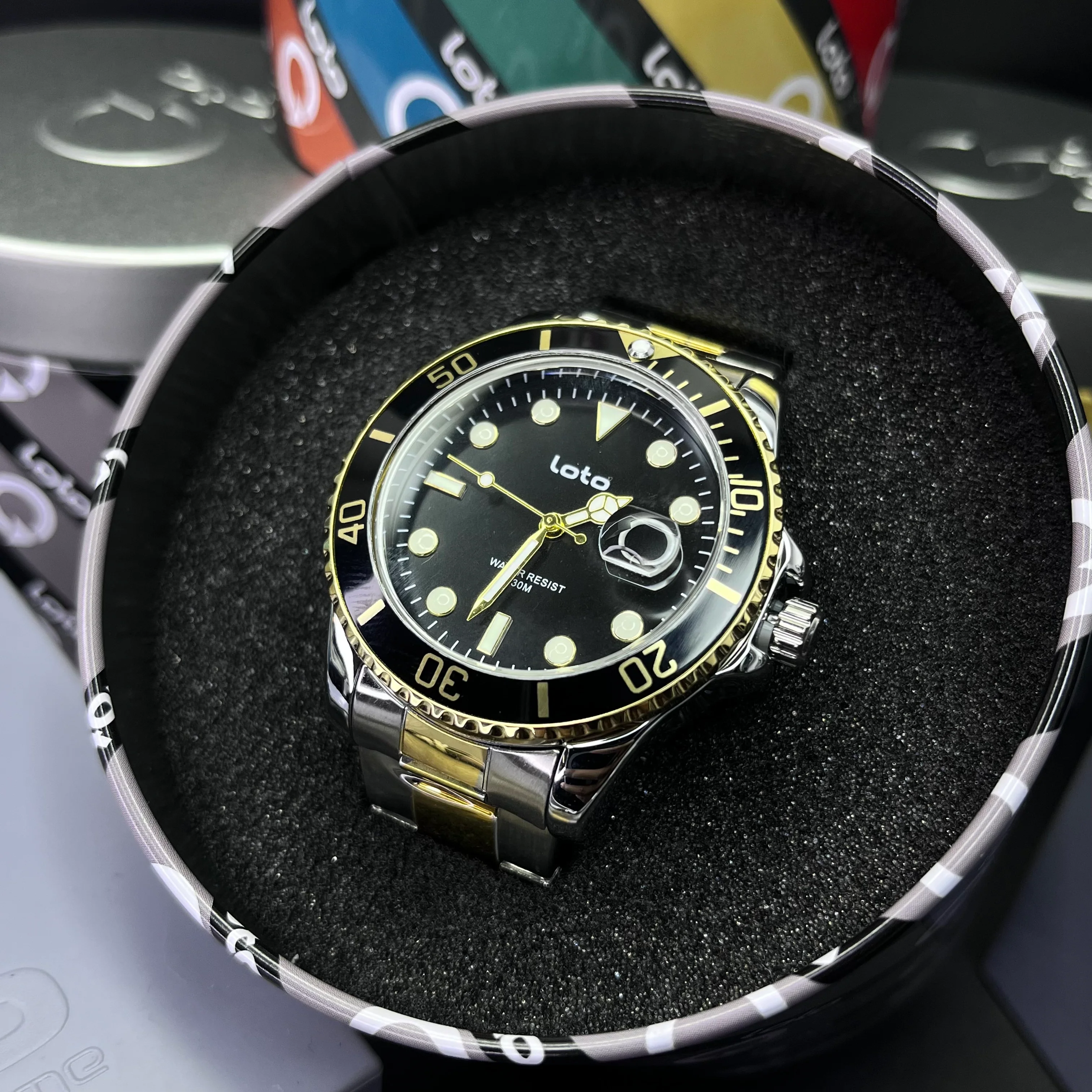 LOTO ORIGINAL X RLX SUMERGIBLE PARA HOMBRE REF SUBMARINE 2526-BN - Image 8