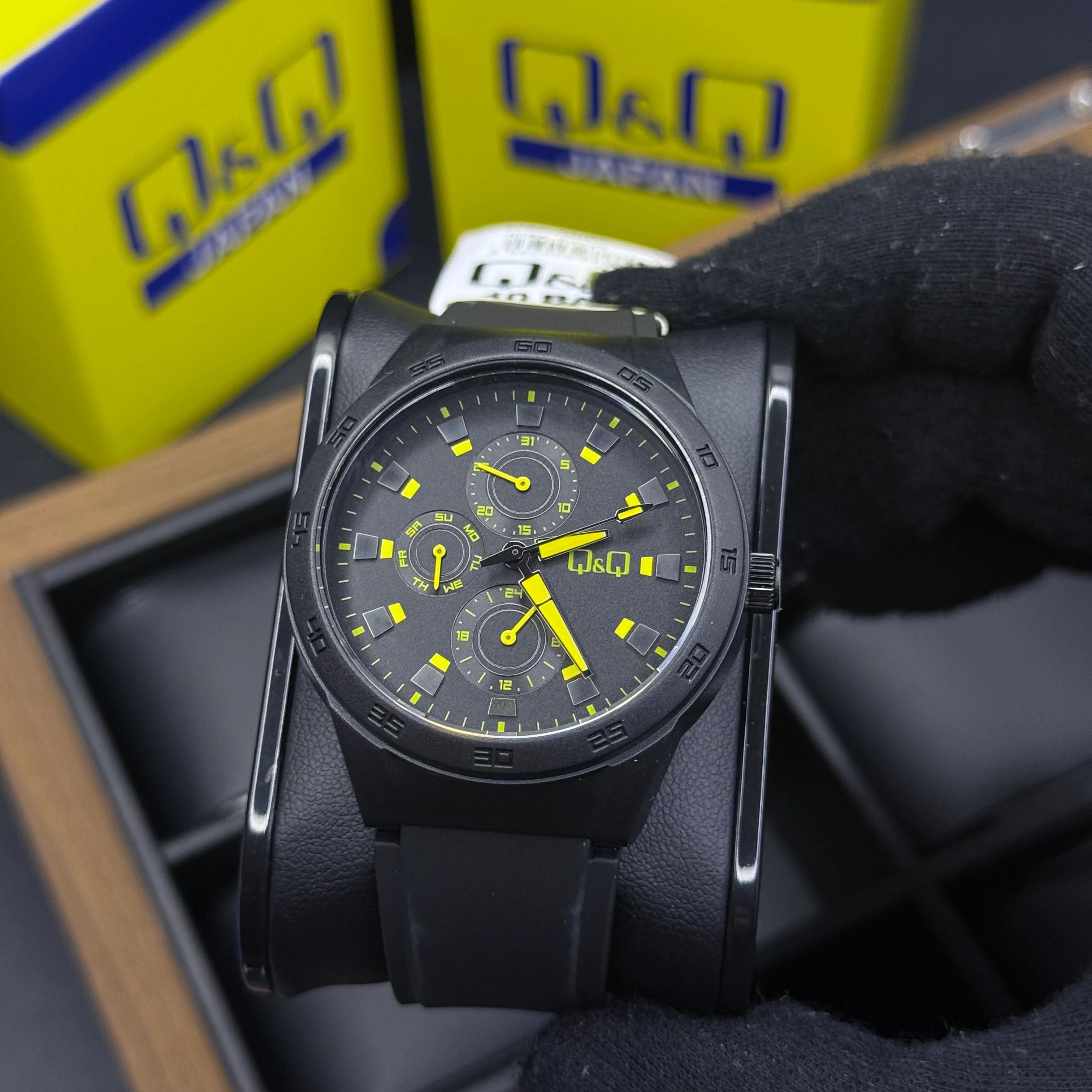 QYQ CRONOGRAFOS ORIGINAL PARA HOMBRE REF VS54J006Y nny - Image 4