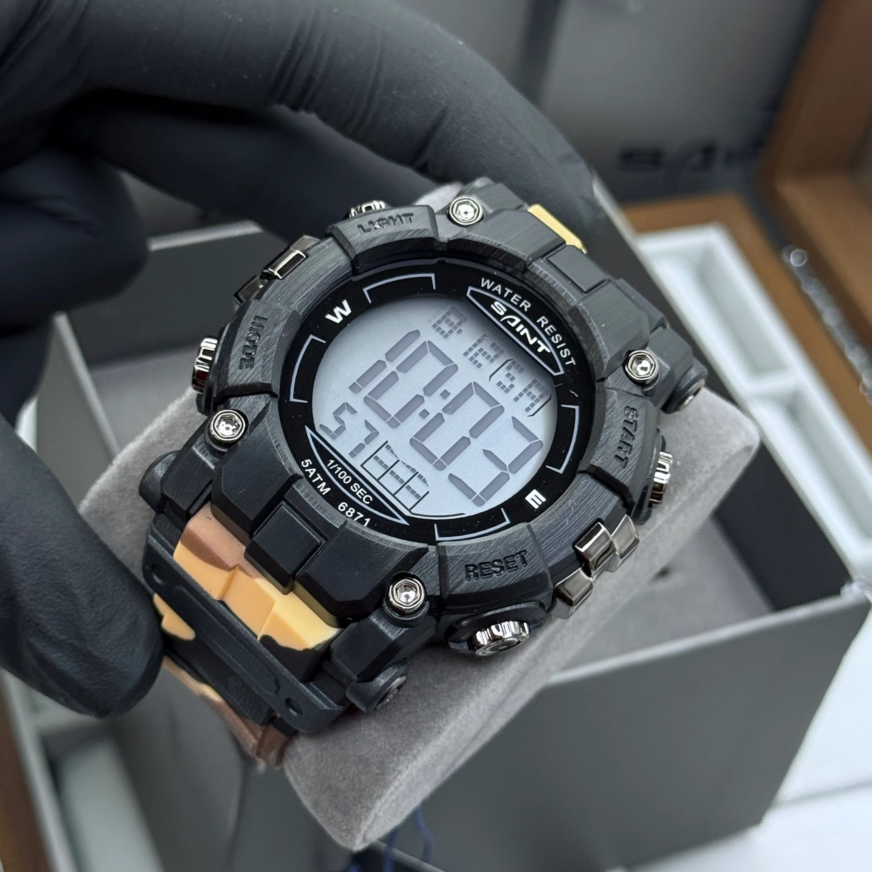SAINT X G-SHOCK PARA SUMERGIBLE MILITAR HOMBRE REF 6871-CN - Image 3