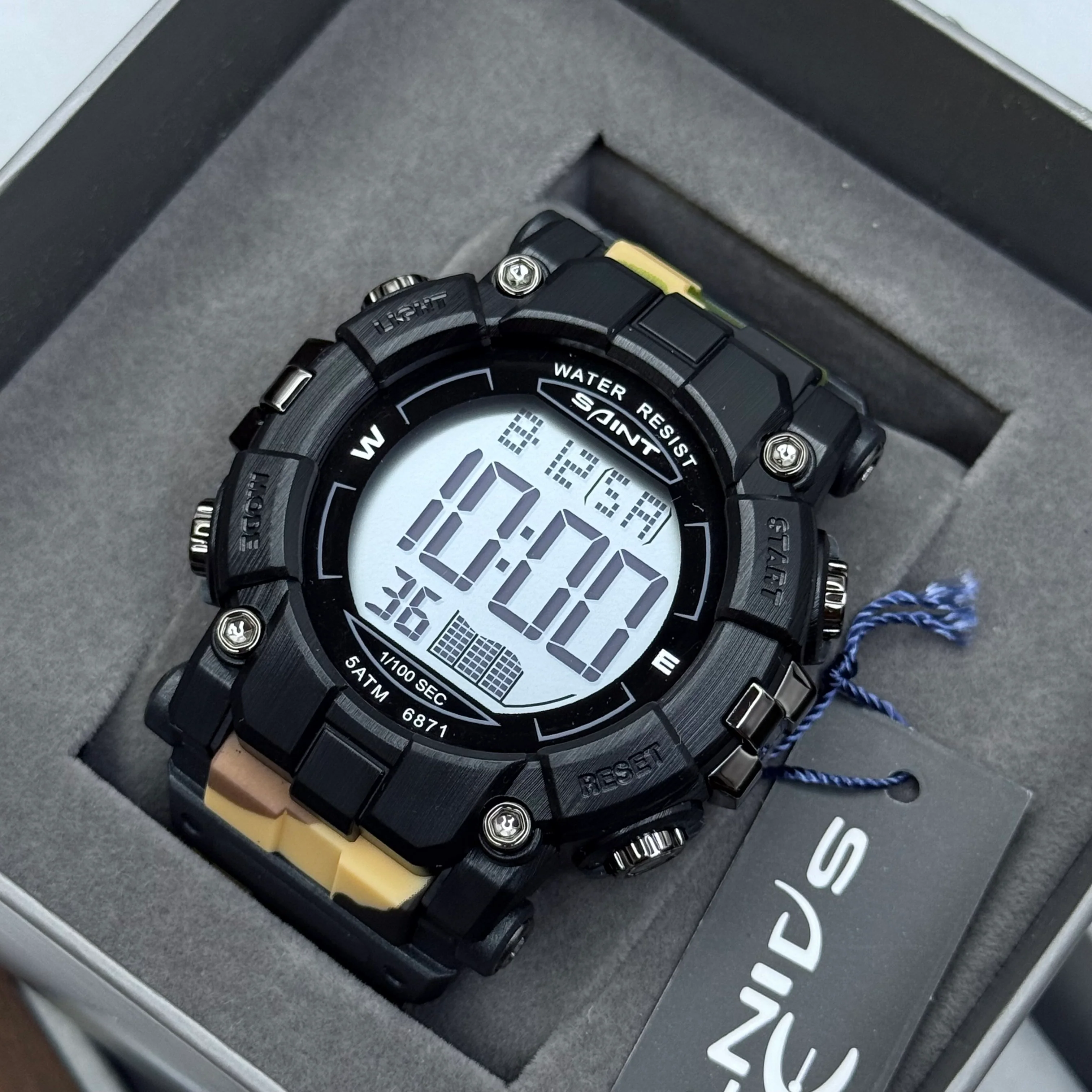 SAINT X G-SHOCK PARA SUMERGIBLE MILITAR HOMBRE REF 6871-CN - Image 7