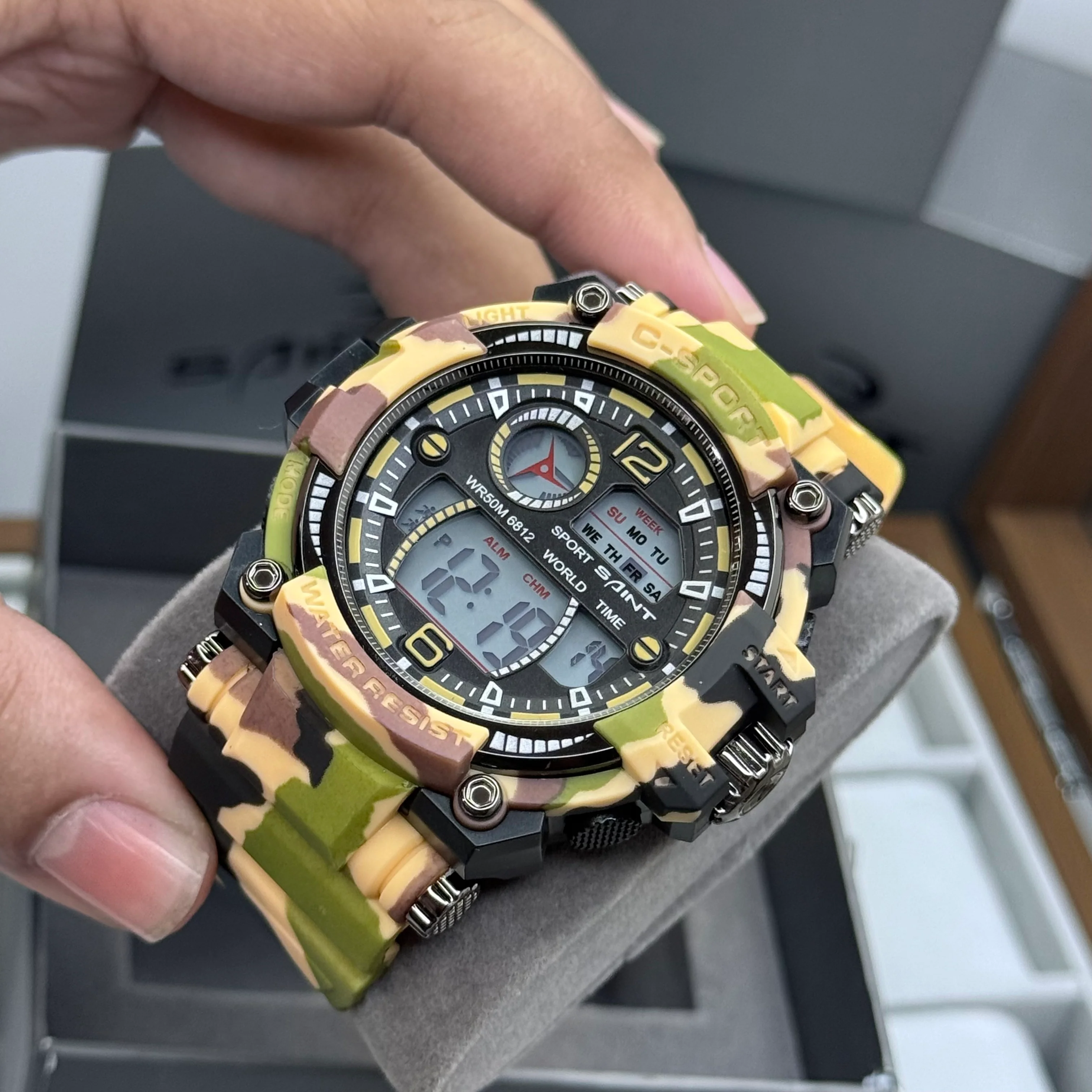 SAINT X G-SHOCK PARA SUMERGIBLE MILITAR HOMBRE REF 6812-CNV - Image 3