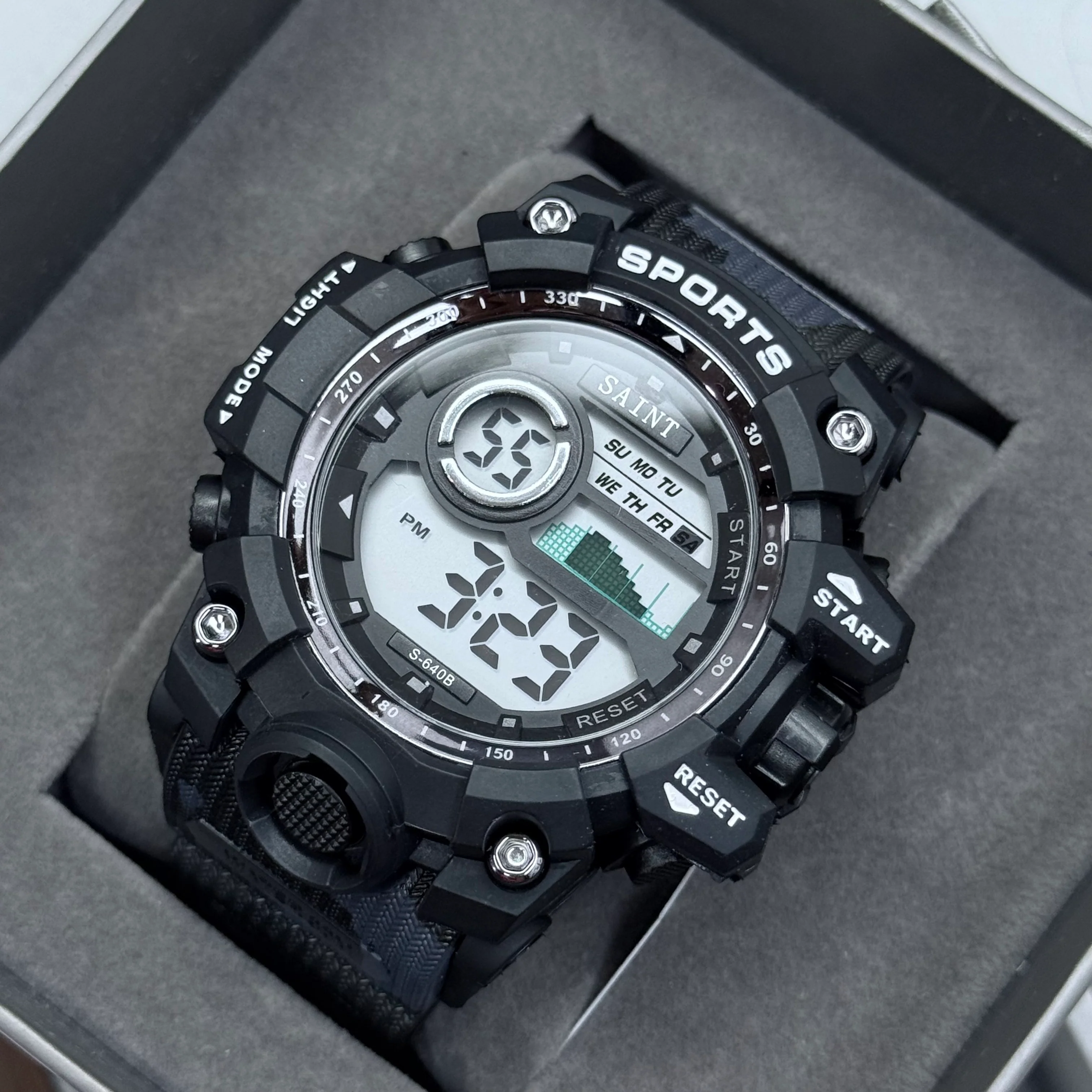 SAINT X G-SHOCK PARA SUMERGIBLE MILITAR HOMBRE REF S640B-GN - Image 7