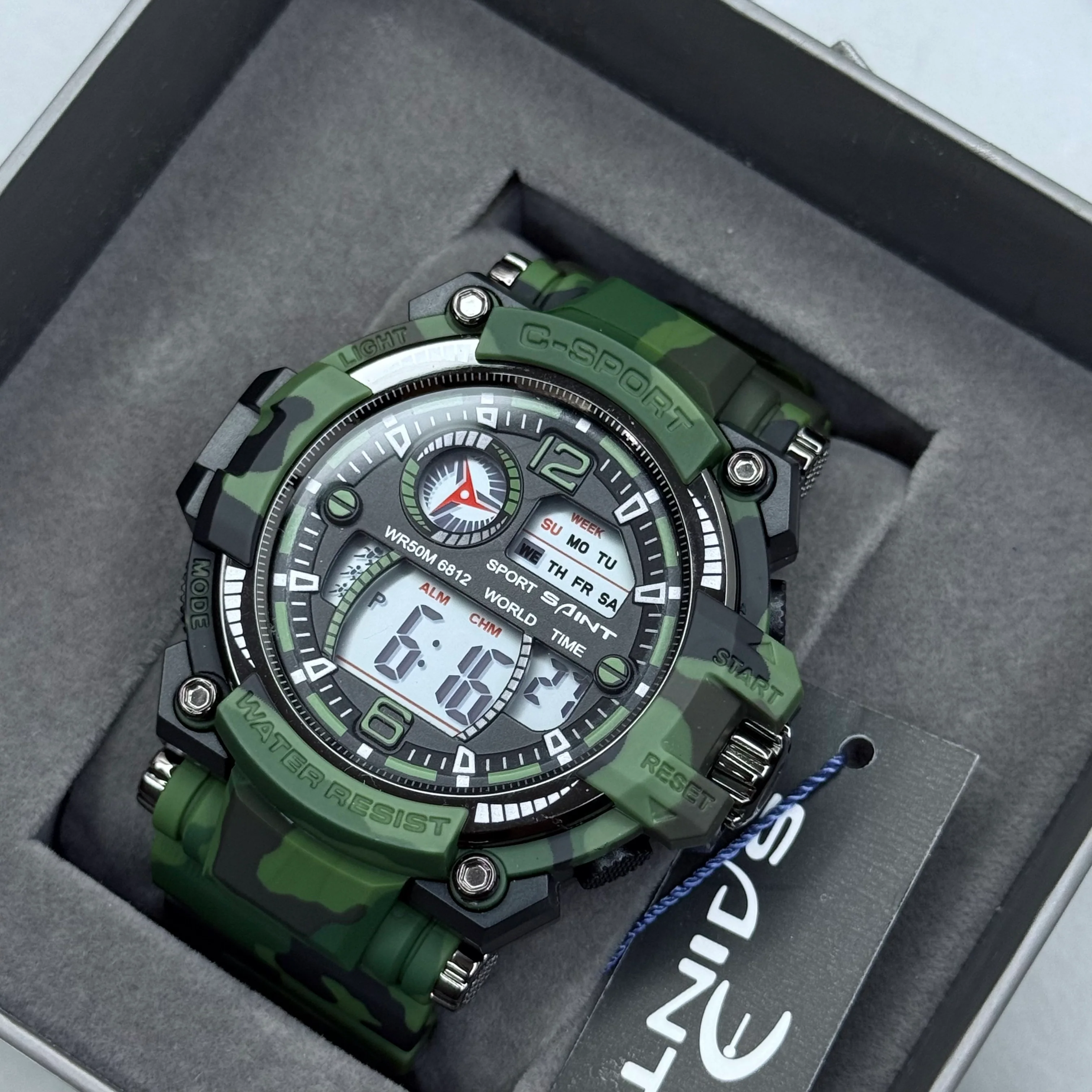 SAINT X G-SHOCK PARA SUMERGIBLE MILITAR HOMBRE REF 6812-NVG - Image 7