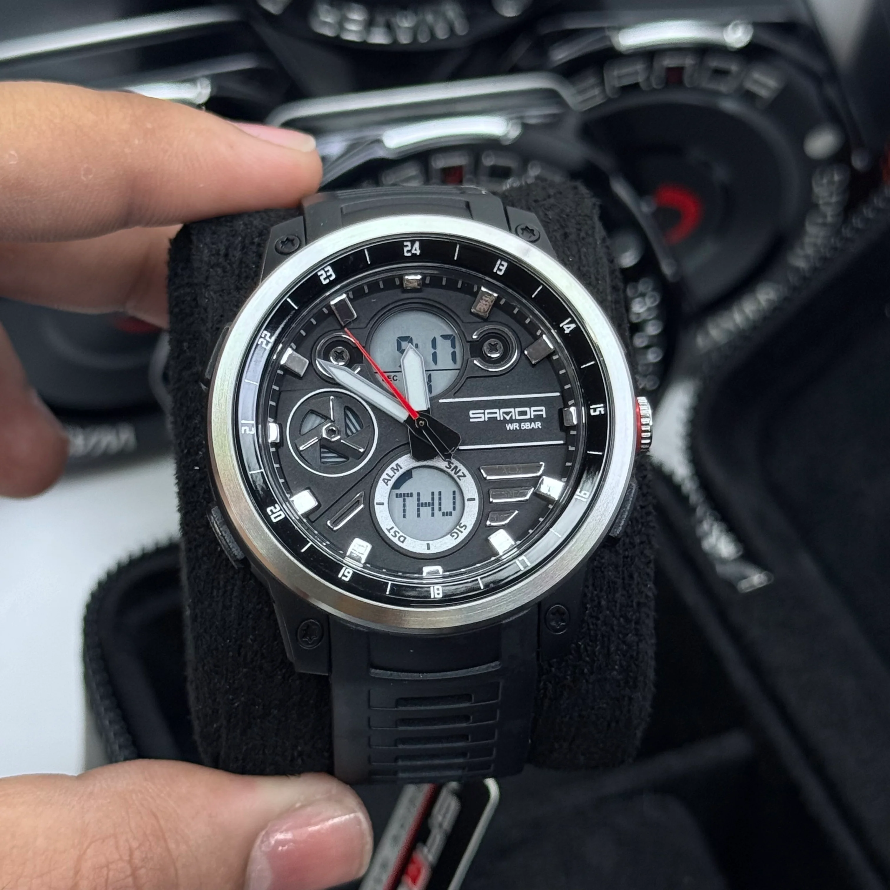 SANDA ORIGINAL DOBLE HORA PARA HOMBRE REF-3379-NPN - Image 3